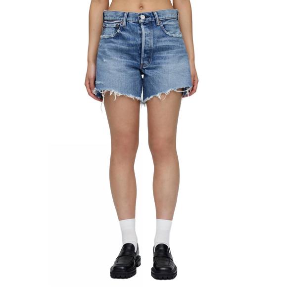 MOUSSY Pants - NEW MOUSSY nashville shorts in blue